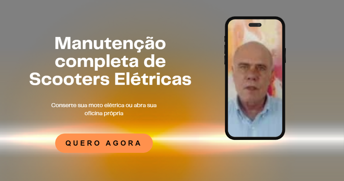 Curso completo de manutenção e montagem de Scooter Elétrica